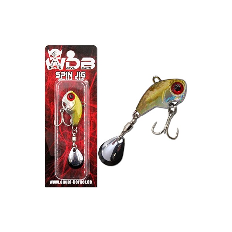 Angel-Berger Wild Devil Baits Spin Jig Lead Head Spinner Jig