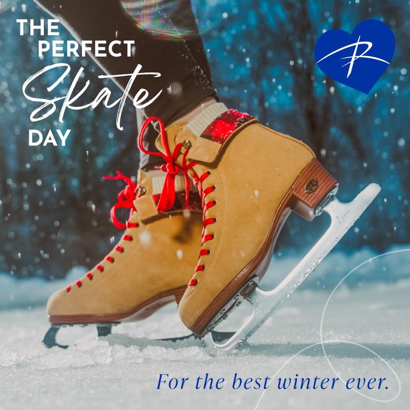 Riedell Ember Recreational Ice Skates for Women and Men -