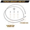 YMT Front Brake Line Kit 3line +2 inch Extended A-arms