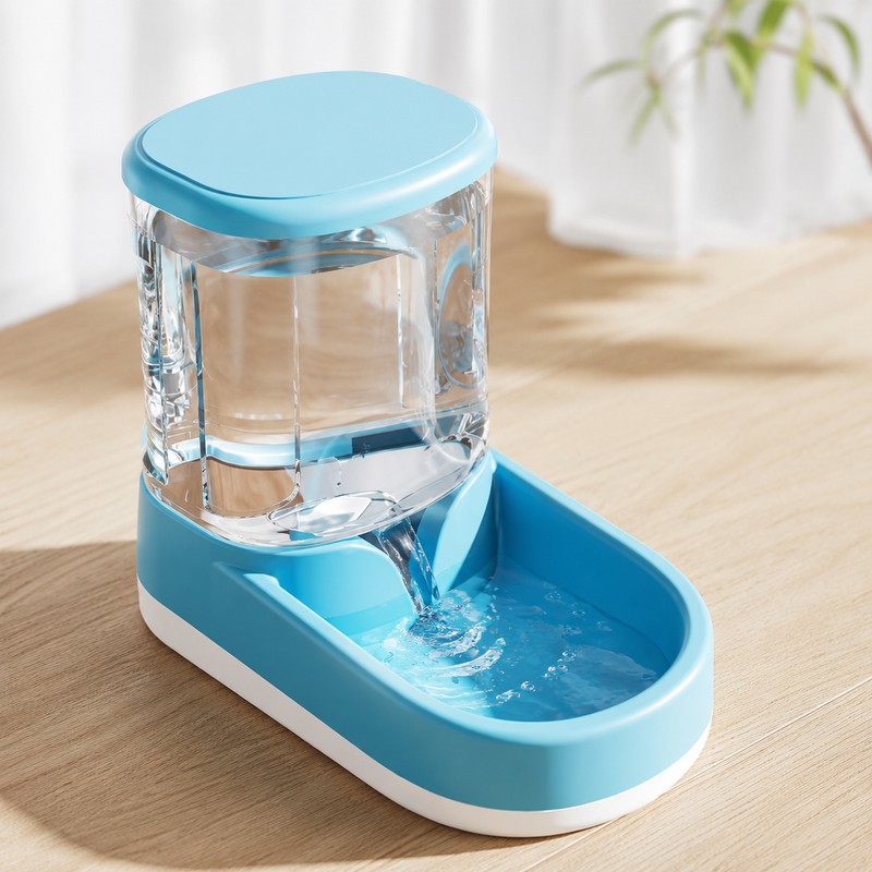 3.8L Pet Feeder & Water Dispenser – Automatic Food and