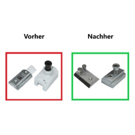 SN-TEC Locking Unit Suitable for Dorma Dormakaba Door Closer - Compatible with TS91, TS92, TS93 - G-N, Adjustable Door Lock, Solid Design for Widely Used and Heavy Doors