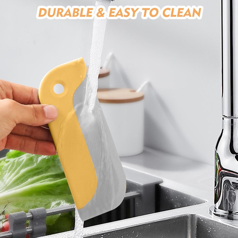 Chaoowr Small Squeegee, Flexible Rubber Car Window Squeegee, Mini Squeegee