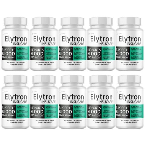pharmagetics Elytron Insucare Blood Optimizer for Blood Support Circulation 10