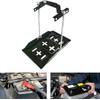 Battery Hold Down,Car Battery Tray, Storage Battery Holder Kit,Corrosion-Resistant Steel