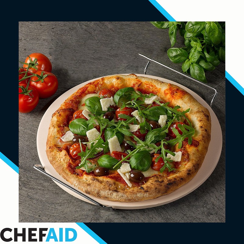 Chef Aid pizza cutter wheel Stainless steel with finger guard