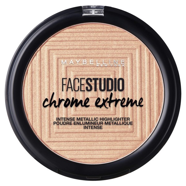 Maybelline Master Chrome Extreme Highlighter Powder, Number 400, Molten Gold