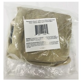 Therapistâs Choice Jackson Roll Zip on Pillowcase (Pillow case only, Does not Include The Pillow) (Brown Velour)