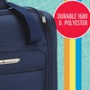 TPRC Smart Under Seat Carry-On Luggage with USB Charging Port,