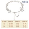 WERFORU Western Chain Belt for Women Metal Chain Belt Metal