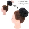 S-noilite 2Pcs Messy Bun Hair Piece Wavy Messy Hair Bun