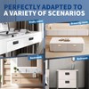 Thatyro 3 Packs 2.9" Invisible Drawer Flush Pull Handle with