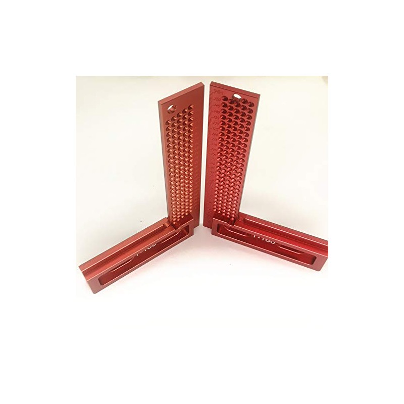 CarAngels Woodworking Ruler Gauge T-Shaped Cage Right Angle Ruler Injury