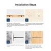 LIKERAINY Heavy Duty Brackets Concealed Shelf Bracket 12 x 79