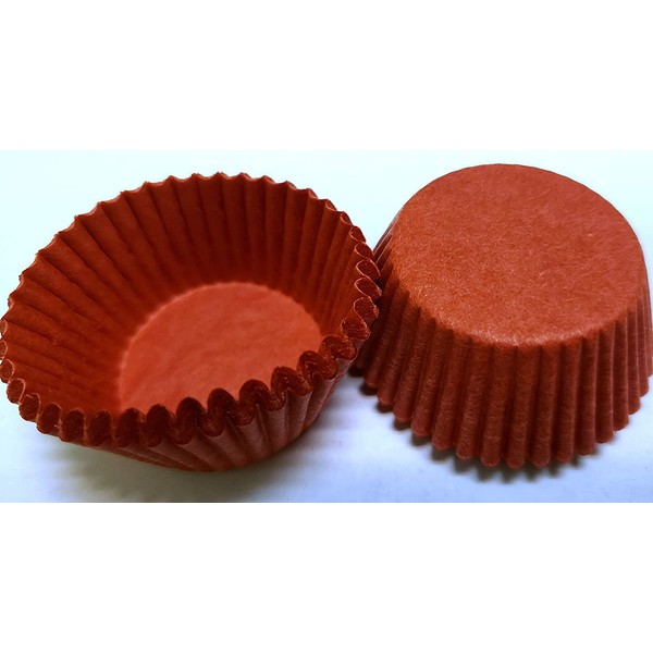 Candy Molds N More Size 4, Red Paper Candy Cups 200 Pack