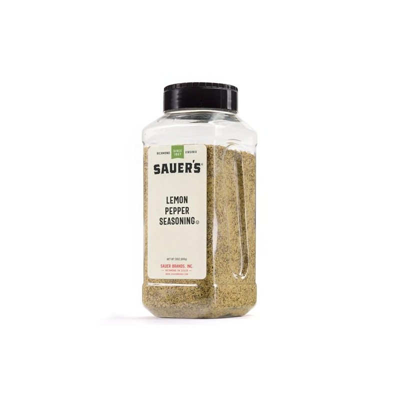 Sauer's Lemon & Pepper Seasoning, 26 Ounce (Pack of 1)