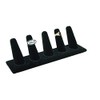 N'ice Packaging Five Finger Black Velvet (8"x2"x2"H) Showcase Finger Ring