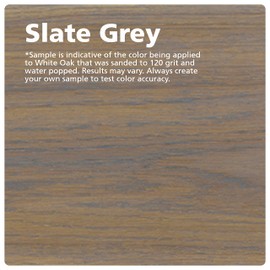 Rubio Monocoat Oil Plus Part A, 20 Milliliters, Slate Grey, Interior Wood Stain and Finish, Food Safe, Easy One-Coat, Linseed Oil, Plant Based, VOC/Solvent Free, Furniture & Flooring Hardwax Oil