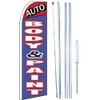 Auto Body and Paint Swooper Flutter Flag Kit (Partial Sleeve