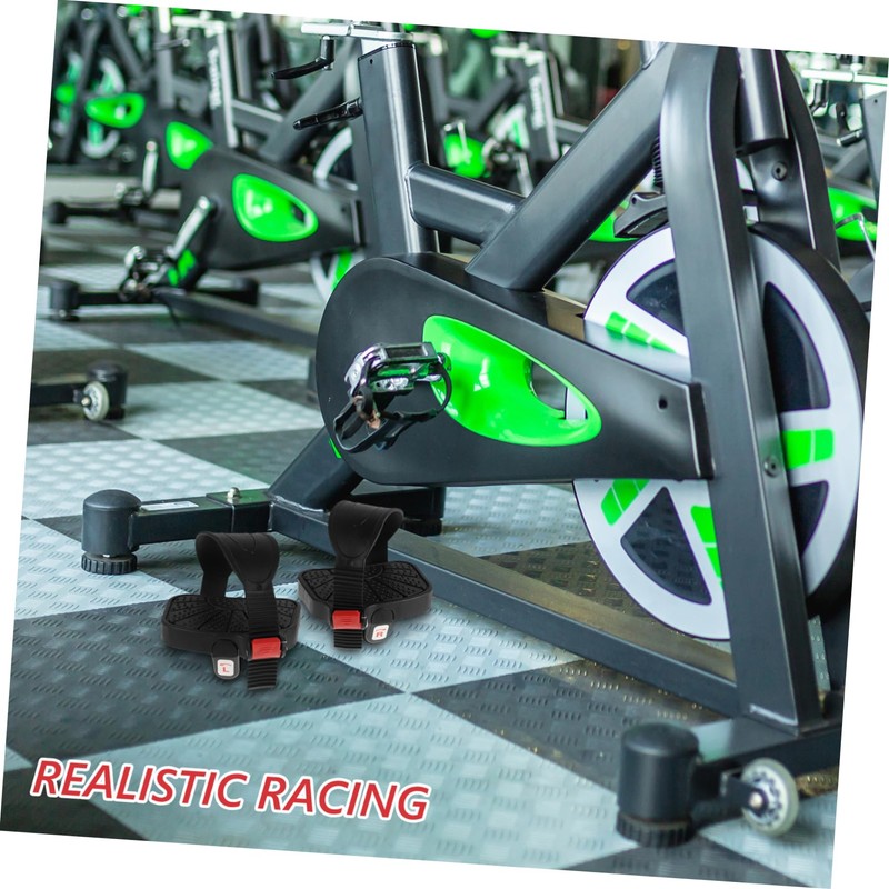 WOONEKY Sturdy Exercise Bike Pedals Pp PVC Material Anti-Slip for