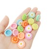 Honbay 16PCS Silicone Thumb Grip Caps Cute Fruit Lemon and