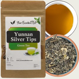 Yunnan Silver Tips Green Loose Leaf Tea 100g