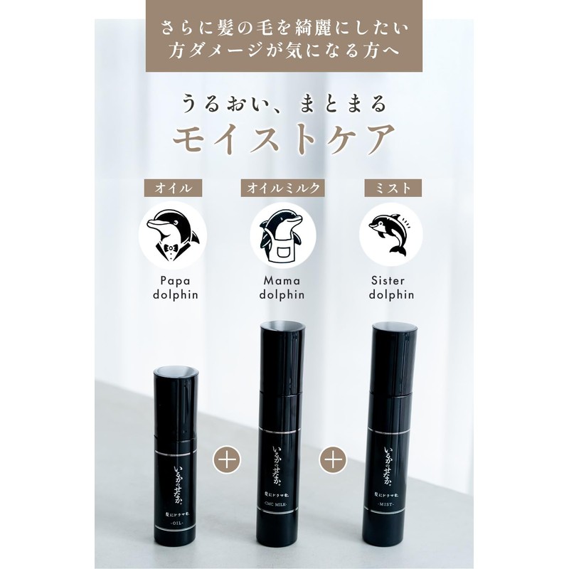 Drama for Hair Tsururincho Emulsion CMC Milk Dolphin's Back No-Rinse