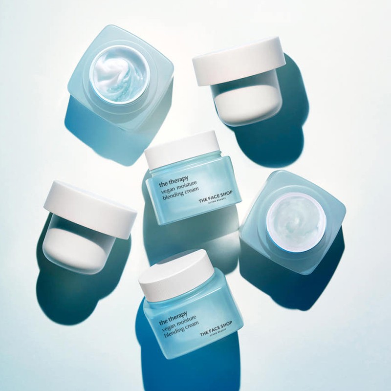The Face Shop The Therapy Vegan Moisture Blending Cream 60mL
