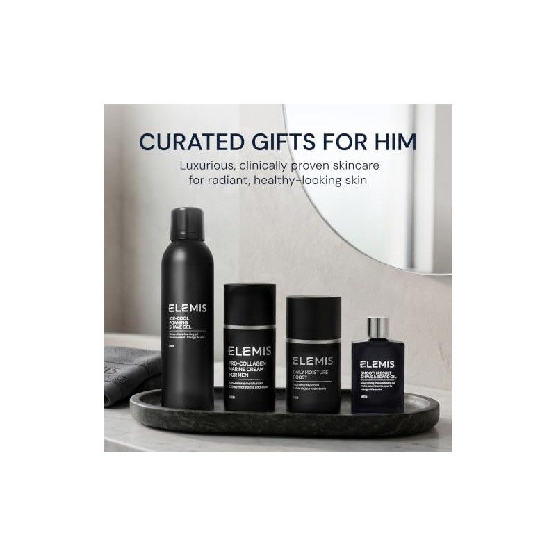ELEMIS Ice Cool Foaming Shave Gel, Close-shave Foaming Gel for