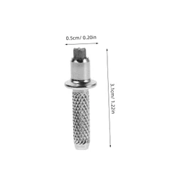 BESPORTBLE 2sets Vintage Walking Cane Tips Tungsten Steel Feet for Hiking Sticks Trekking Pole Accessories 8pcs*2