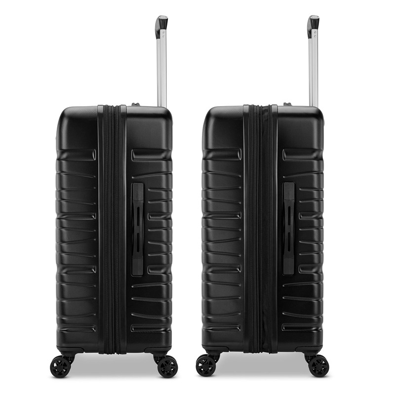 Samsonite Evolve SE Hardside Expandable Luggage, Bass Black, Medium Spinner
