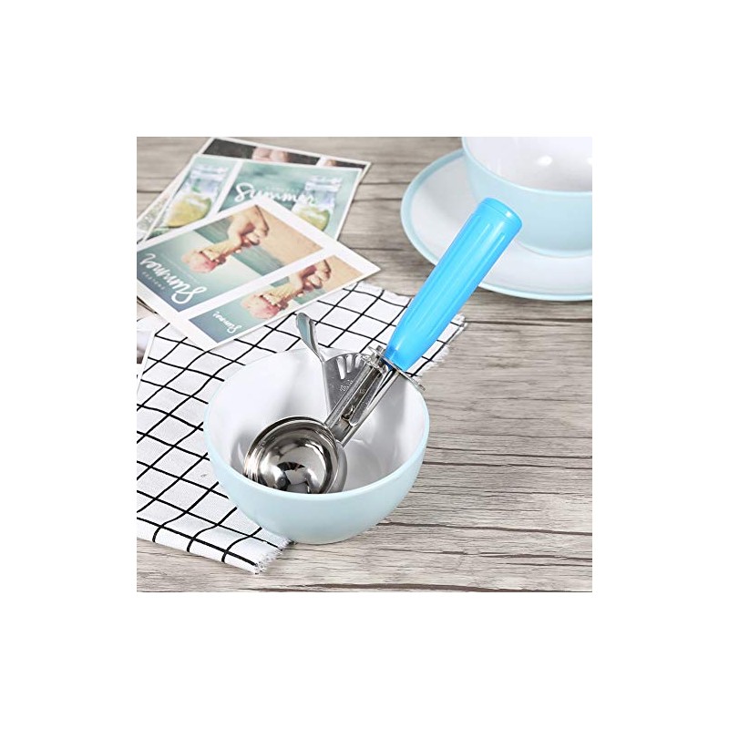 Cuchara práctica de acero inoxidable para helado de frutas con