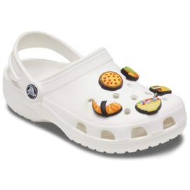 Crocs Jibbitz Food - Stylish Shoe Charms - Synthetic Material - Jibbitz Packs Shoe Charms - One-of-a-kinds Food Jibbitz Foodie 5-Pack One Size One Size