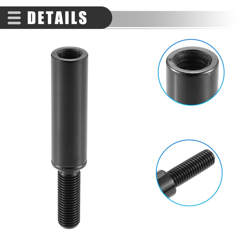 Motoforti Universal Gear Shift Knob Extension, Car Accessories, 51mm 2",