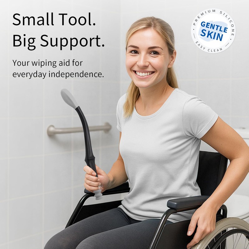 ANNND Bottom Buddy Wiping Aid – Upgraded Toilet Tissue Aids