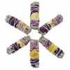 Smudge Stick - 4" Rose Petals & White Sage Bundle