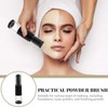 Foundation Retractable Blush Brush with Refillable Loose Powder Bottle Jars