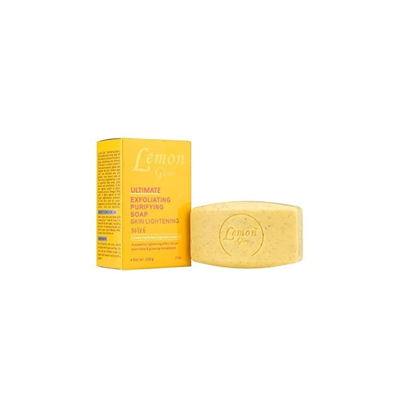 Lemon Glow Ultimate Exfoliating Purifying Soap