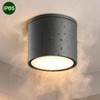 EBION Surface-Mounted Spotlight, GU10, IP65 Waterproof, Surface-Mounted Light, Anthracite, Max