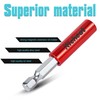 Richcat 10PCS Strong Magnetic Extension Socket Drill Bit Holder 1/4"