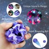FveVqe 4 Pcs Camouflage High Bouncy Moonball, Educational Toy Spaceballs,