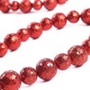 Factory Direct Craft Set of 3 Bright Red Sparkly Glitter