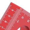 Right Angle Ruler, 45 Degree Angle Ruler 3in Imperial Metric