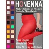 HONENNA Queen Plus Size Tights, 20+ Colors Women's Curves Semi