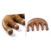 Vaguelly Green Sandalwood Massage Comb Anti-Static Wooden Hair Comb for