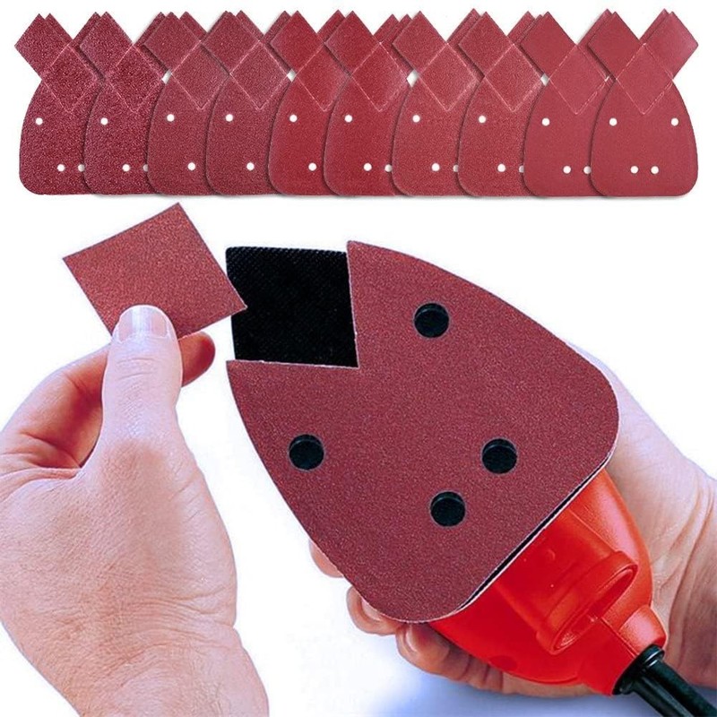 Velcro Sanding Sheets Mouse Set - 50 Pieces | 95