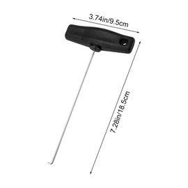 DAWRIS 2 piece pull-out hook tool set, speedometer extraction hook, dashboard removal tool, vehicle instrument cluster removal, suitable for SL R107/R129, Roadster W107, /8 & for Coupe W114/W115