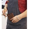 Mini Clipboard Set with Base - Hardwood Walnut Material, Portable