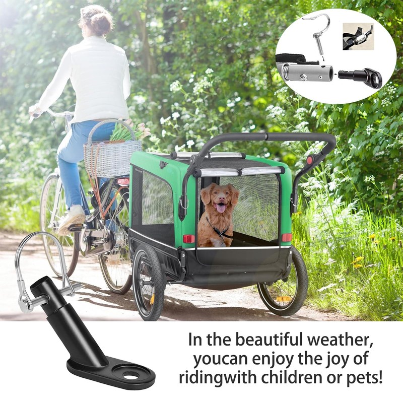 Bicycle trailer coupling dog bicycle trailer accessories bicycle trailer accessories