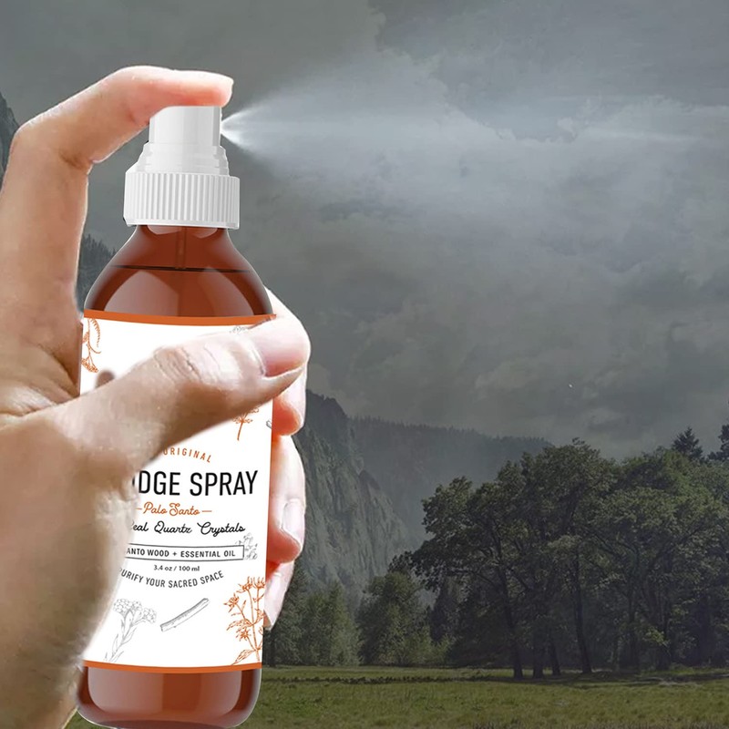 SOUL STICKS Palo Santo Smudge Spray – 3.5oz Smokeless Energy