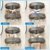 Zynuhmo Suction Cup Shower Caddy Corner, Shower Storage Rack With